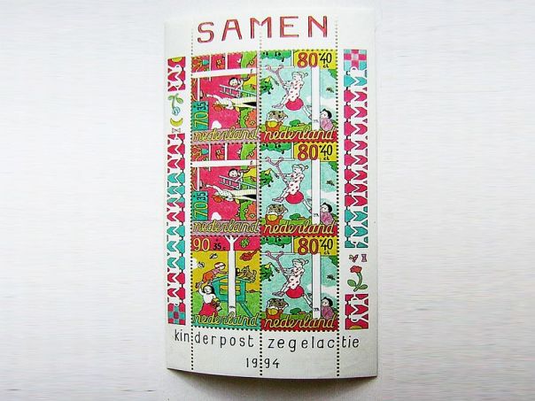 1994 Kinderzegels Blok - (6017)